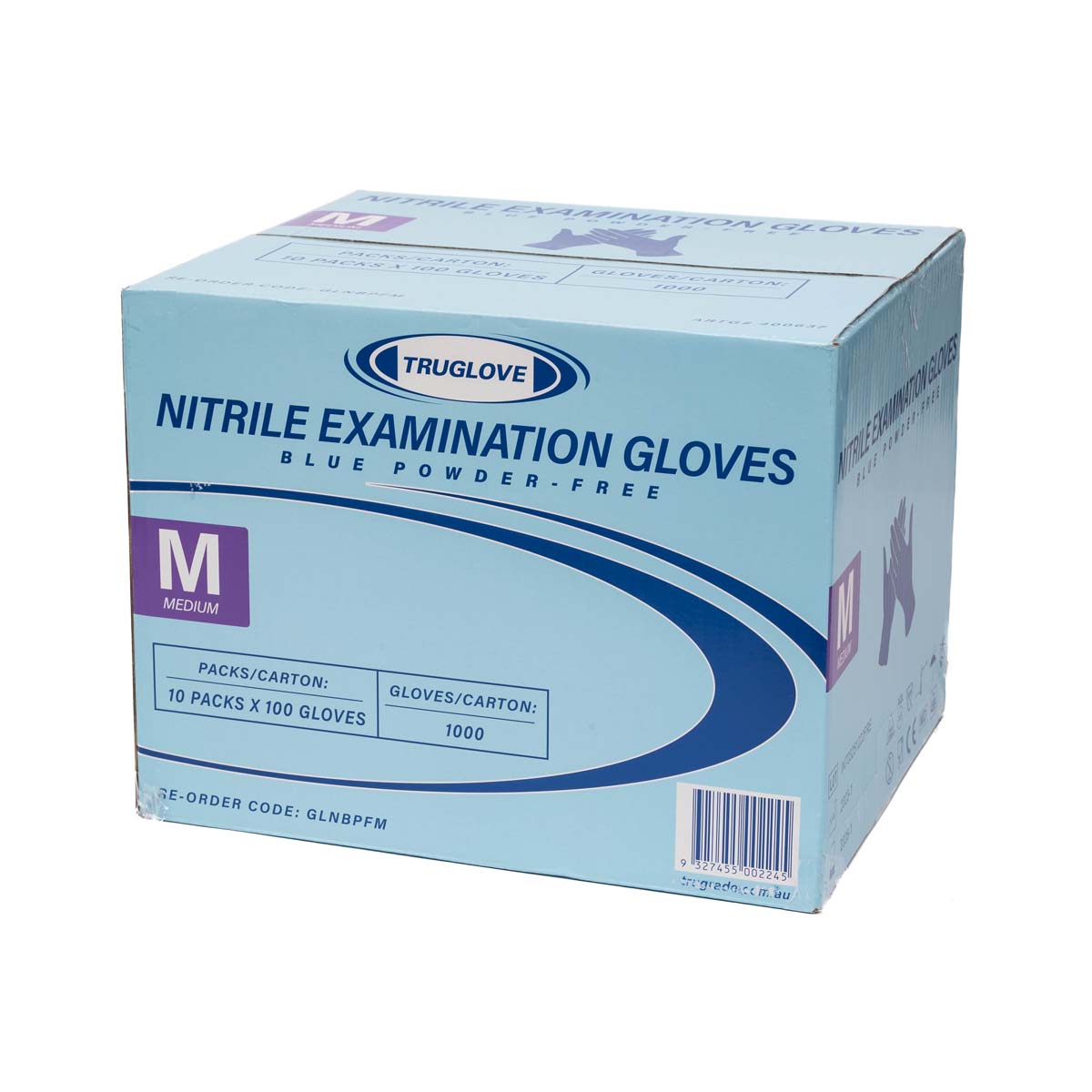 Nitrile Blue Powder Free Glove – Trugrade