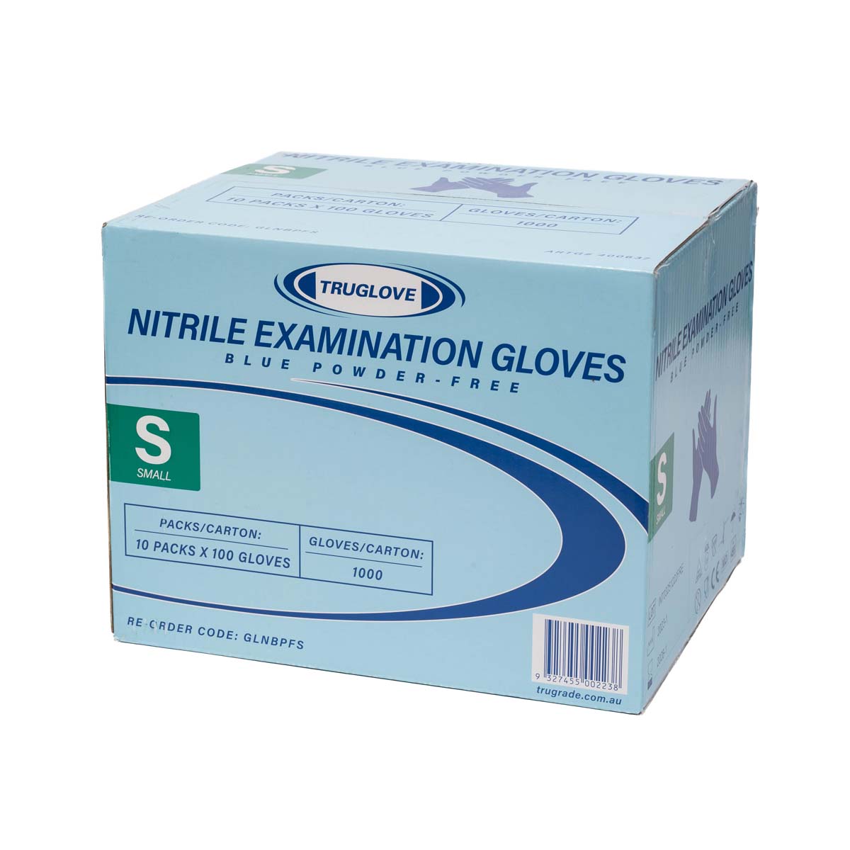 Nitrile Blue Powder Free Glove – Trugrade
