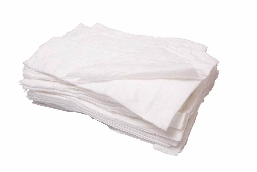 Biodegradable Multipurpose White Wipes 40cm x 30cm Trugrade